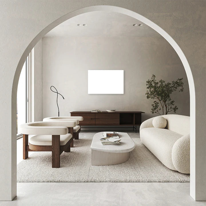 Welltherm Infraroodpaneel 370W – Wit Satijn Glas 60×60 cm – tot 7 m²