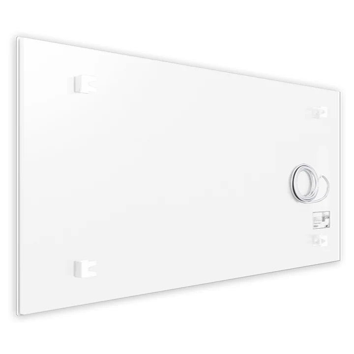 Welltherm Infraroodpaneel 930W – Wit Satijn Glas | Voor Ruimtes tot 19 m²